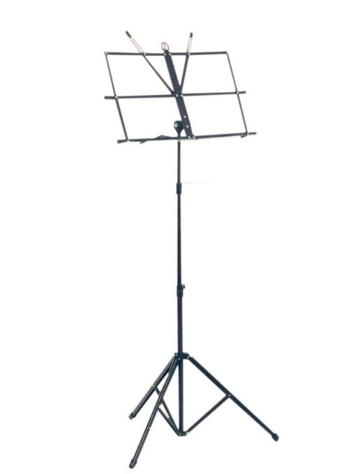 Folding Music Stand, Heavy Duty (Black)