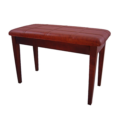Piano Bench With Storage, Padded Top (Walnut)